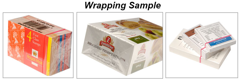Cellophane Wrapping Machine Samples