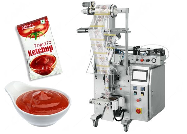 Vertical Ketchup Sachet Packing Machine For Sale