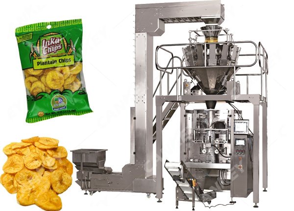 Automatic Banana Plantain Chips Packaging Machine