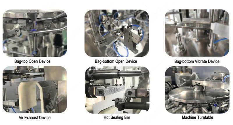 Stand Up Pouch Filling Machine Details