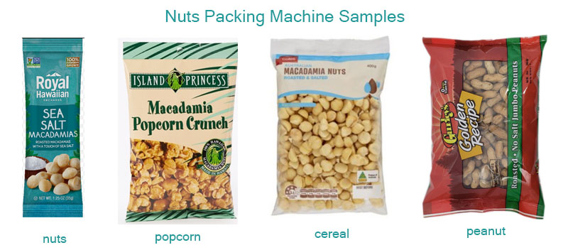 Nut Packing Samples