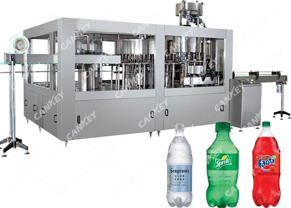 Carbonated Soft Drink Glass Bottle Soda Filling Machine Price