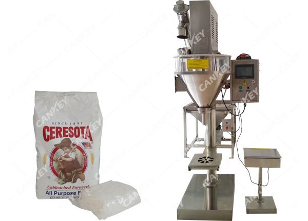Semi Automatic Flour Filling and Packing Machine for Sale Price