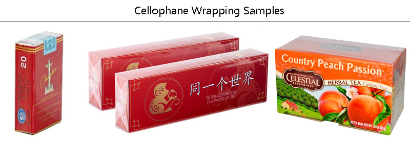 Cellophane Wrapping Samples