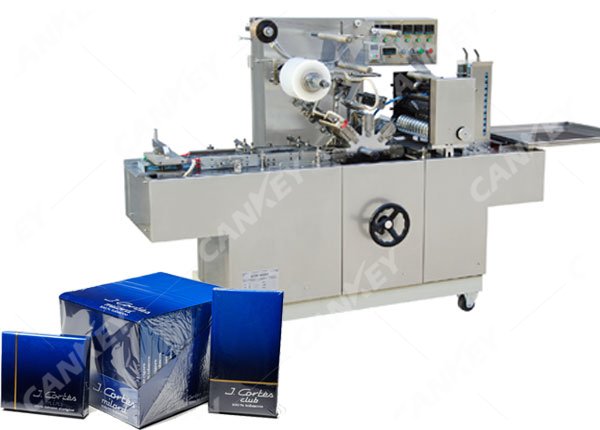 Automatic Cigarette Pack Carton Overwrapping Machine