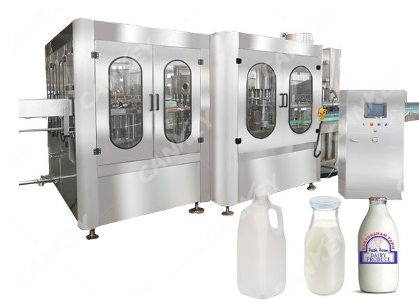 Large Scale Rotary Milk Bottle Filling Machine Price