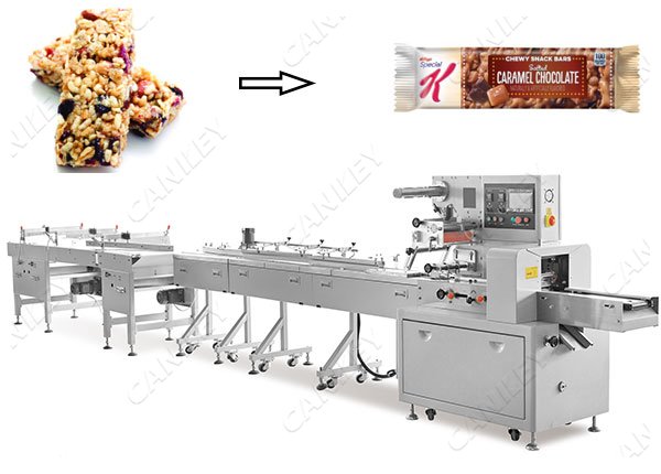 Automatic Protein Snack Bar Packaging Machine Factory