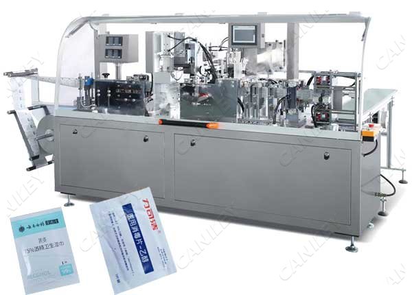 Single Wet Wipes Packaging Machine Fully Auto