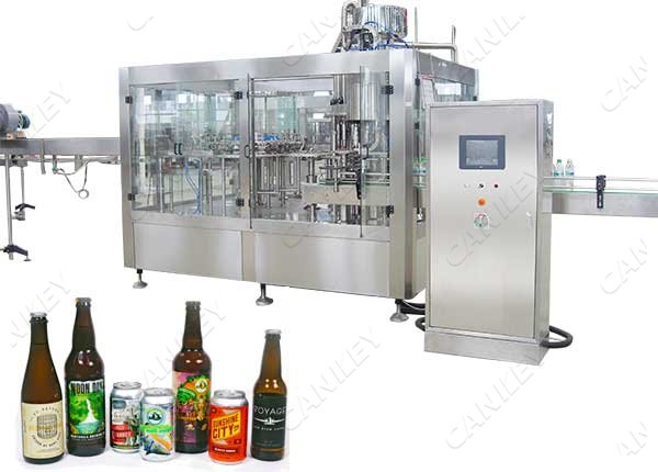 Craft Beer Bottling Machine and Lebeling Machine