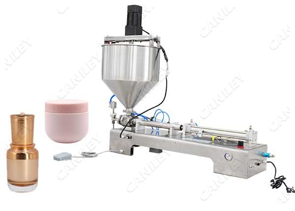 Small Cosmetic Cream Bottle Filling Machine 50-2000ML