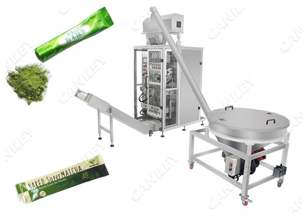 Multi Lane Sachet Packaging Machine for Tea Powder