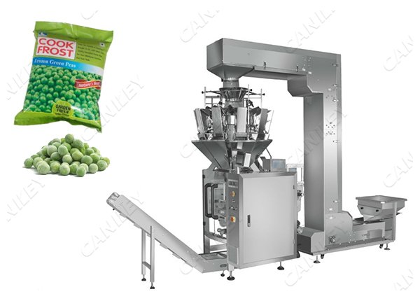 Frozen Vegetable Green Peas Packaging Machine Plant