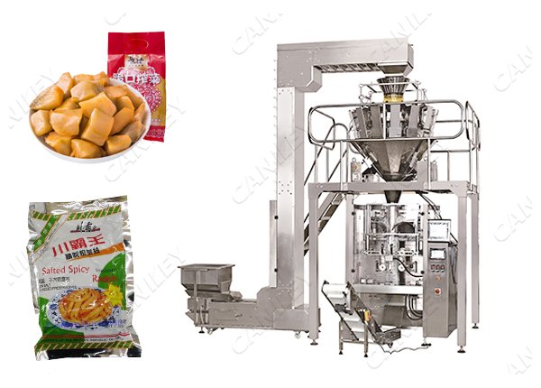 Pickle Food Packing Machine Multihead Weigher