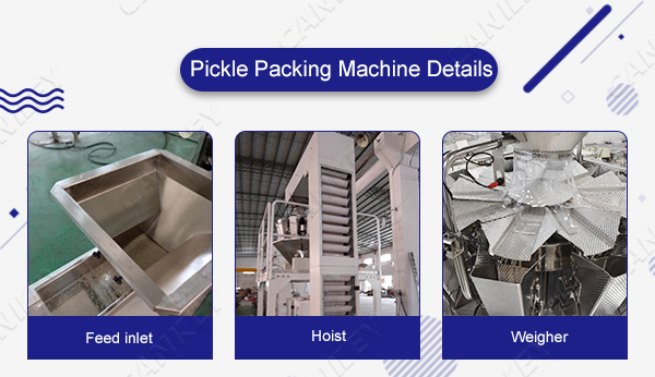 Pickle packing machine details