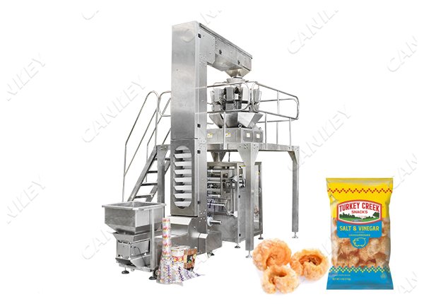 Fried Onion Rings/ Pork Rinds Packaging Machine