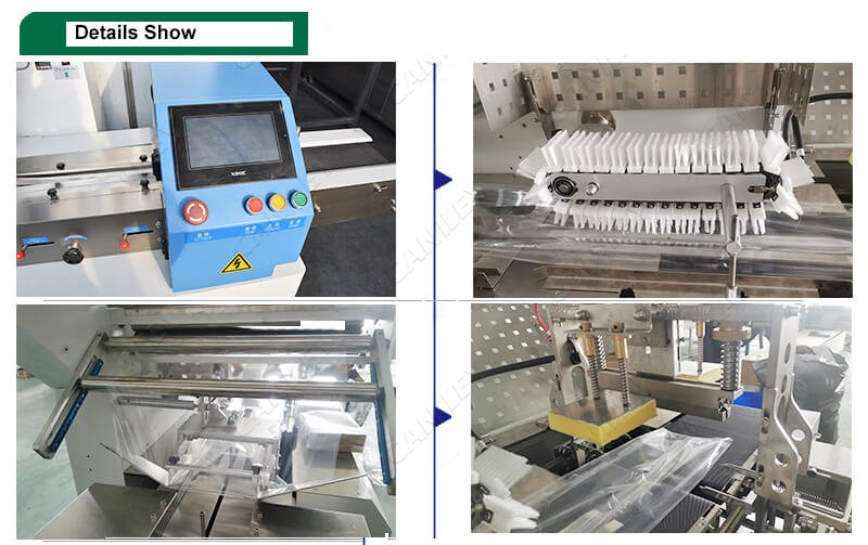 Food packaging machine features