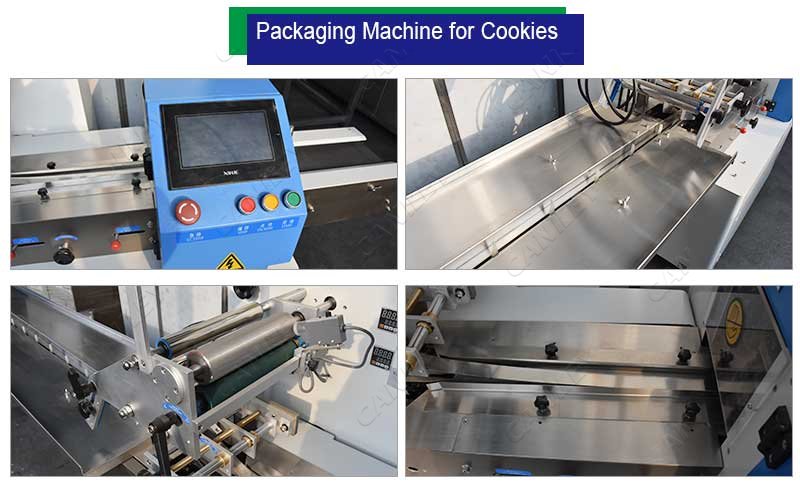 Packaging machine for cookies factory