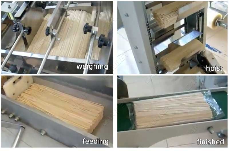 Stick noodle packing machine factory