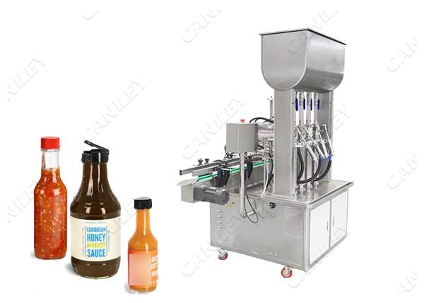 sauce filling machine capacity