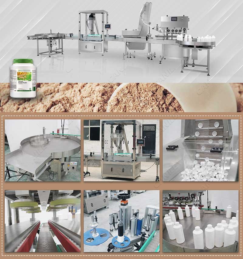 protein powder filling line