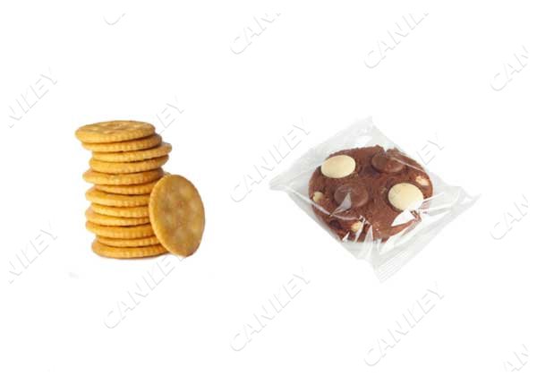 what is the packing process of biscuits