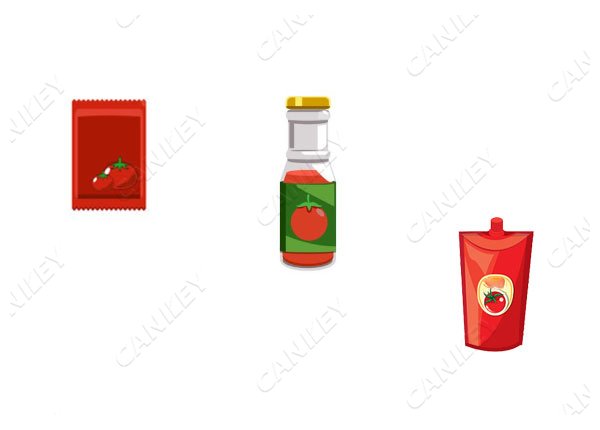 what are the different types of sauce packaging