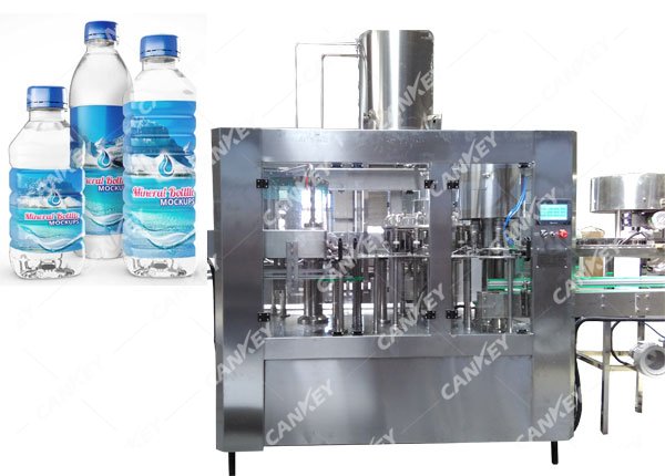 Bottle Filling And Labeling Machine