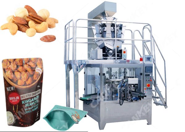 Automatic Pouch Filling and Sealing Machine