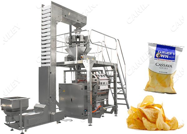 Tapioca Chips Packing Machine