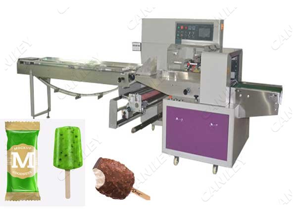 ice cream bar packaging machine