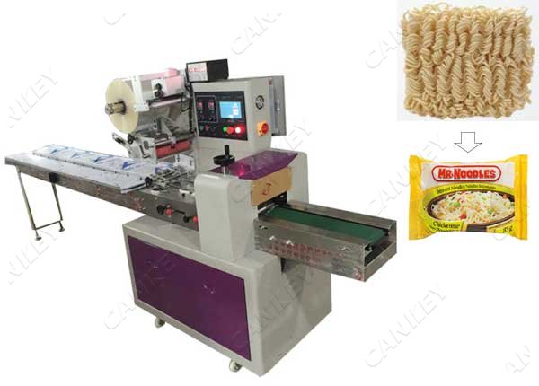Instant noodle packaging machine