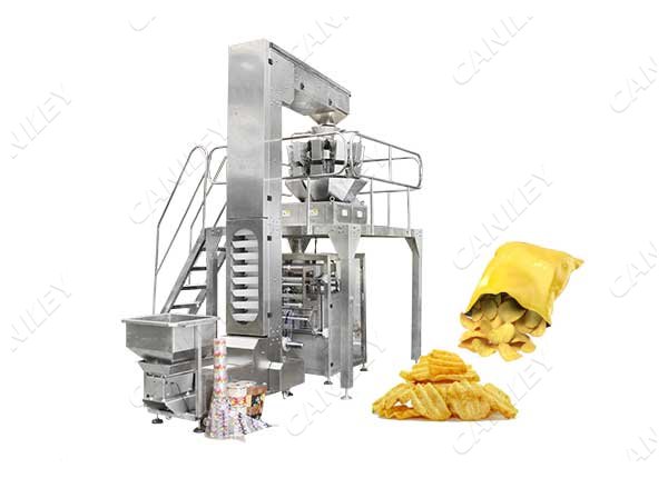 Potato chips packing machine