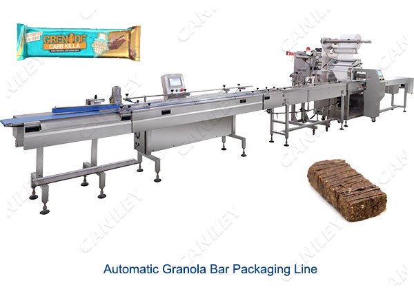 granola bar packaging line